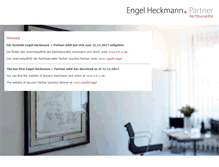 Tablet Screenshot of engel-heckmann.de